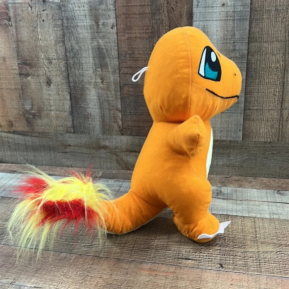 Pokemon Charmander Character Plush Animal Toy 16" Hard Foam 2016 - Picture 6 of 11